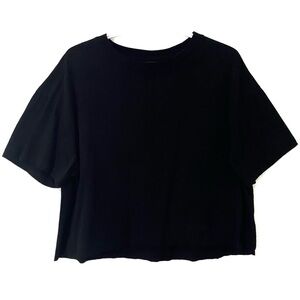 Wild Fable Black Crop Top Size Large